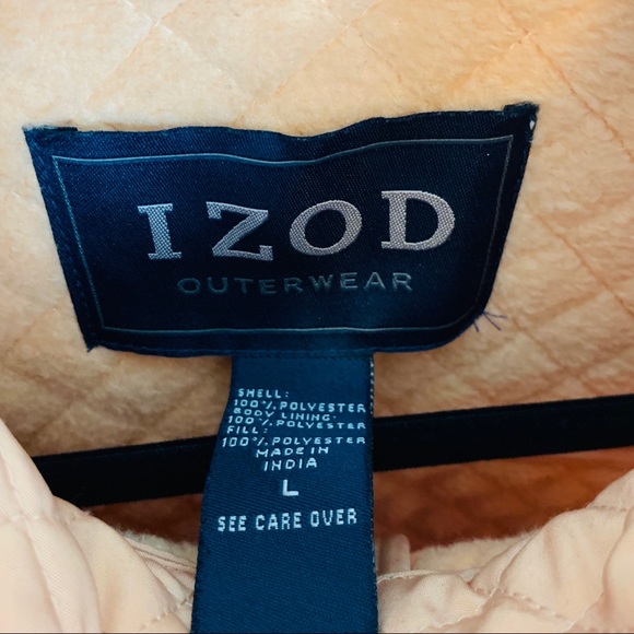 QUILTED PINK IZOD VEST - WARM INNER - Picture 5 of 6